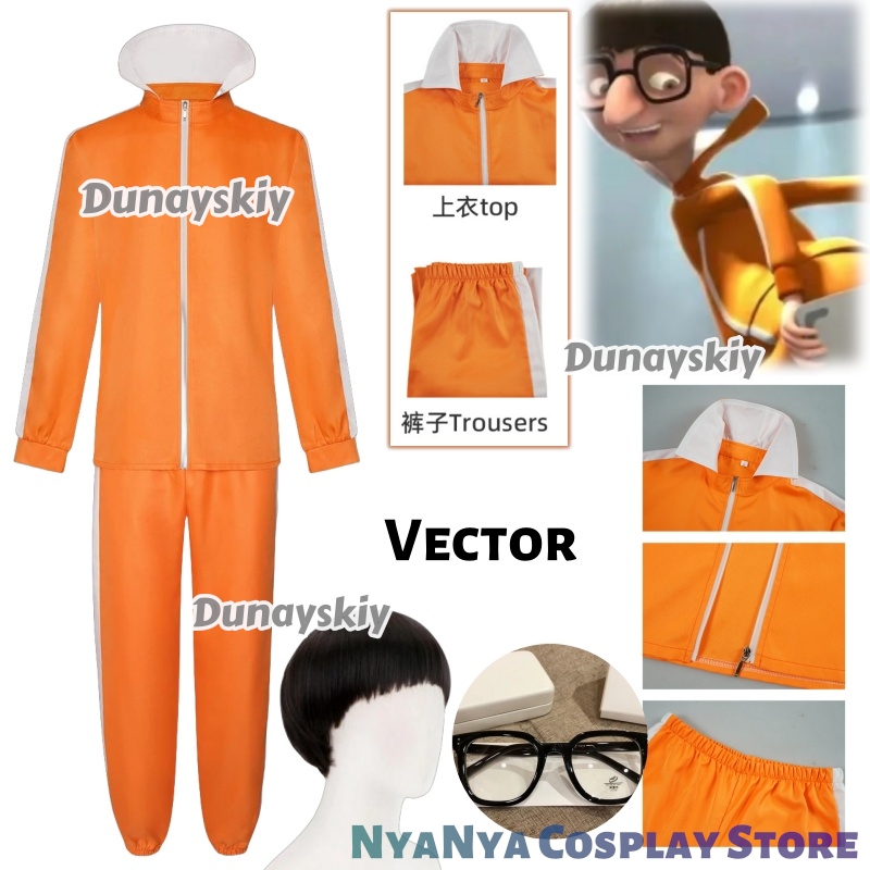 Prop En Cosplay - Película Vector Cosplay Victor conjunto disfraz