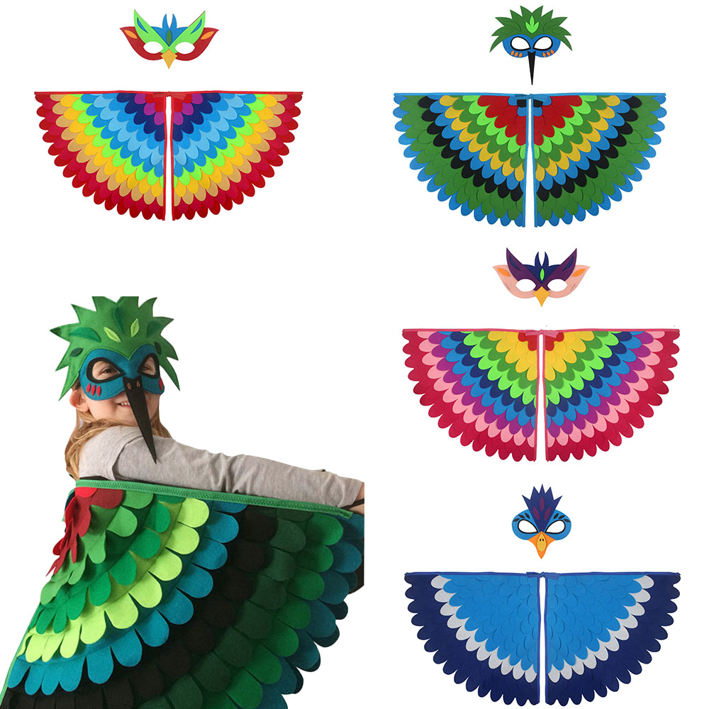 Cosplay Prop Pattern - Disfraz de Alas de Búho Adorables,