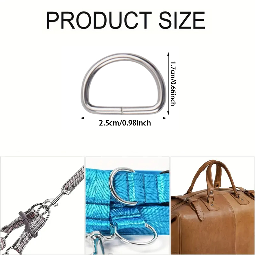 38/58/80 Piezas de Anillos en  - D Ring Strap reseña y precio