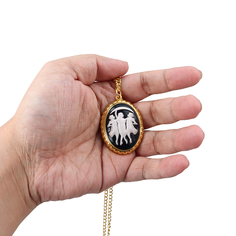 Collar de camafeo de Agatha, c - Darkhold Cosplay Prop reseña y precio