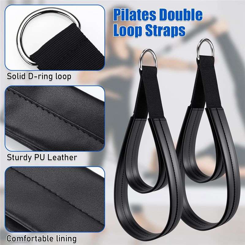 Juego de correas de Pilates de - D Ring Strap reseña y precio