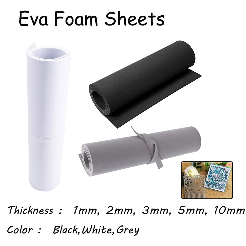 Hojas de espuma Eva de 1mm, 2m - Craft Foam Roll reseña y precio