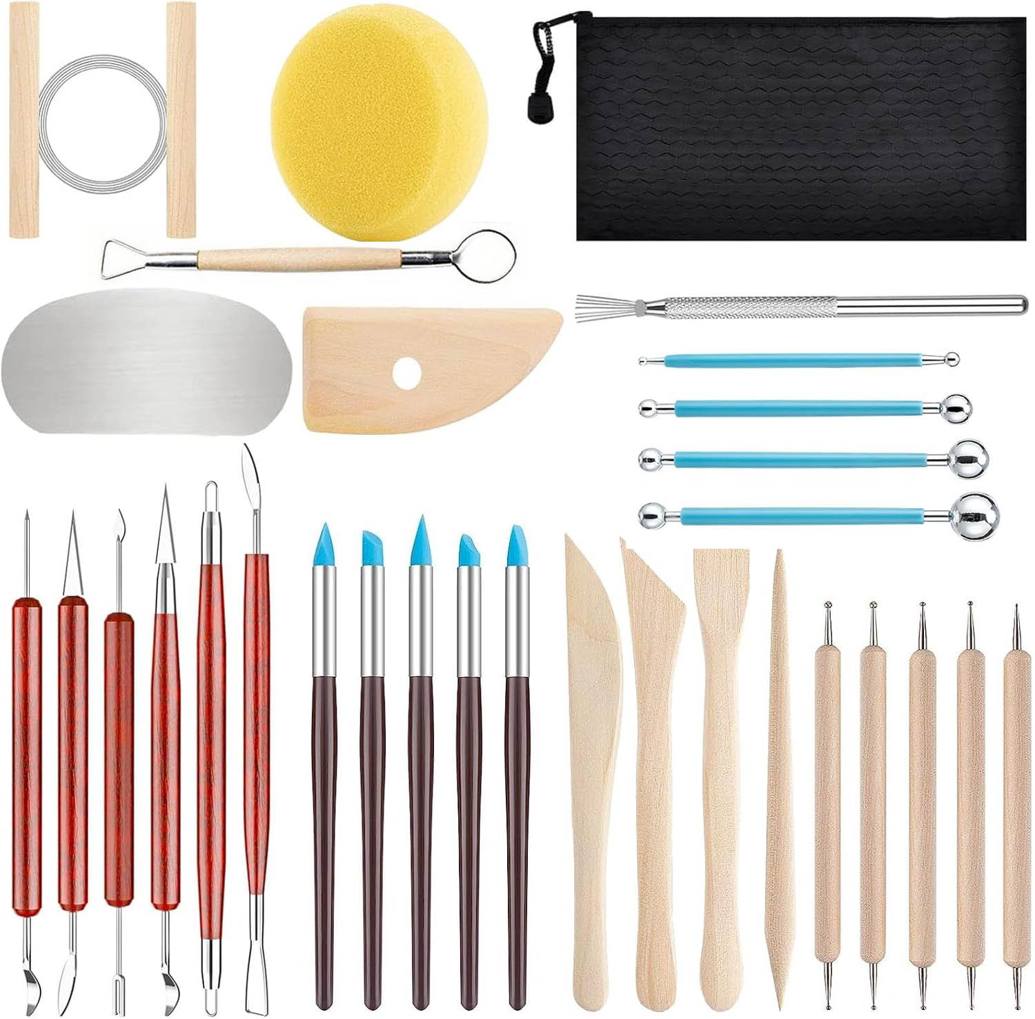 31 unids/set arte cerámica hac - Craft Knife Set reseña y precio