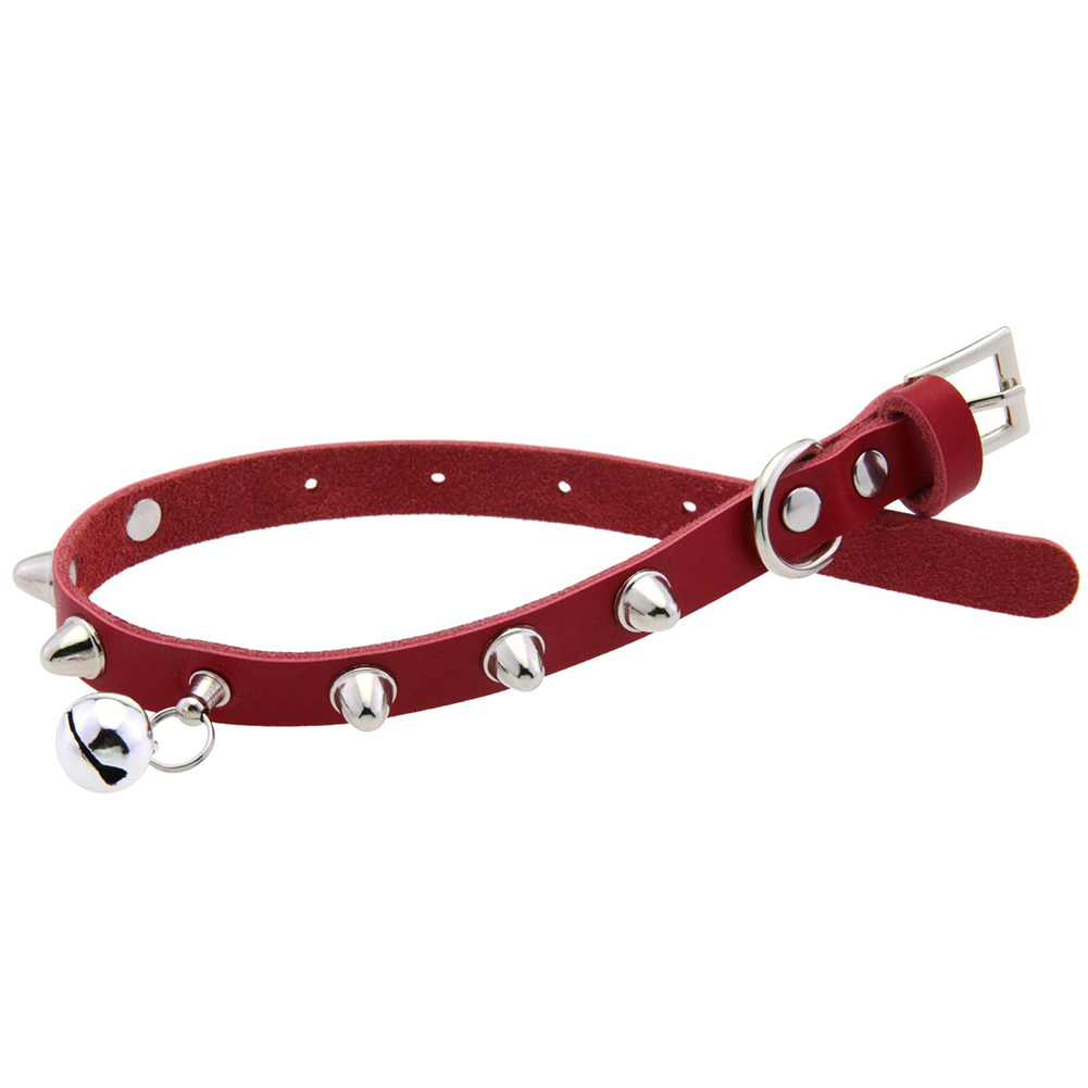 Collar de cuero para gato con  - D Ring Strap reseña y precio