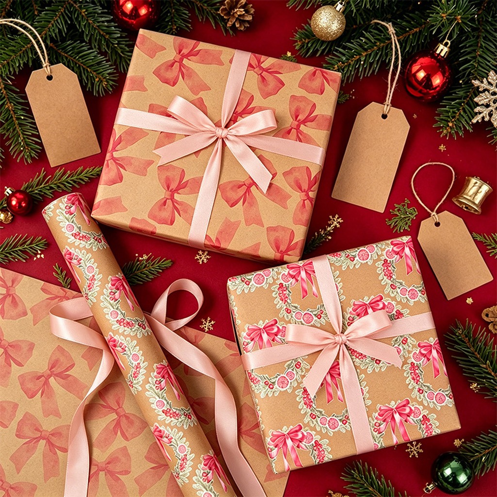 Papel de Regalo Navideño Vinta - Craft Foam Roll reseña y precio